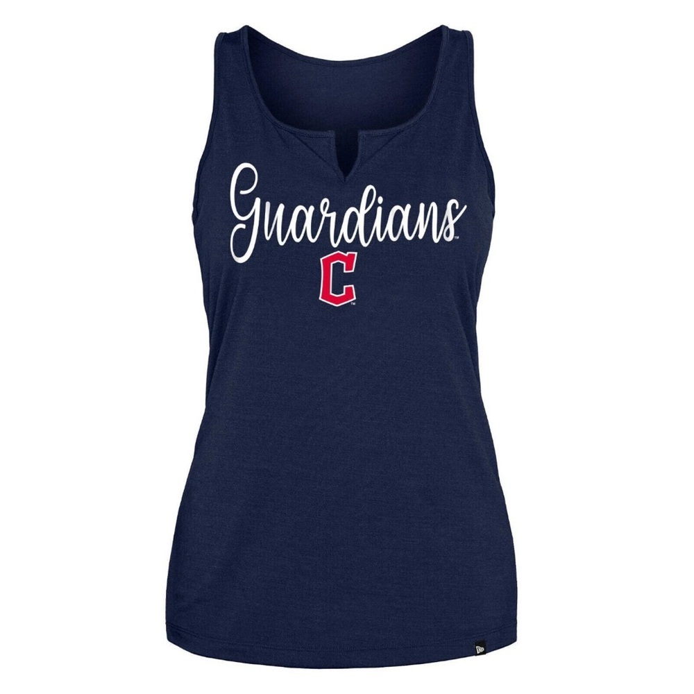 Cleveland‎ Guardians MLB Navy Tank Top Women’s XS NWT